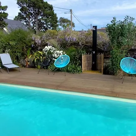 Holiday home Ile D'houat - Maison 5ch - 7 A 14 Pers. - Piscine & S La Turballe