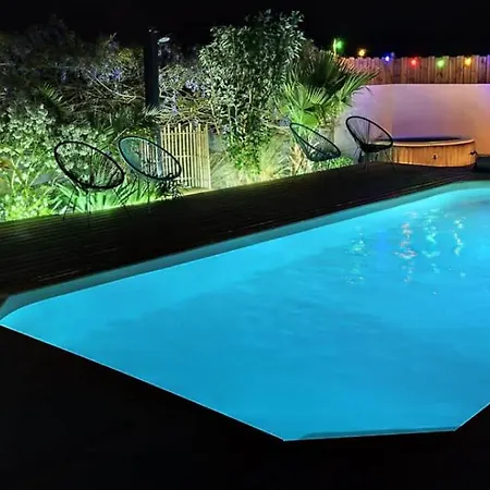 Ile D'houat - Maison 5ch - 7 A 14 Pers. - Piscine & S